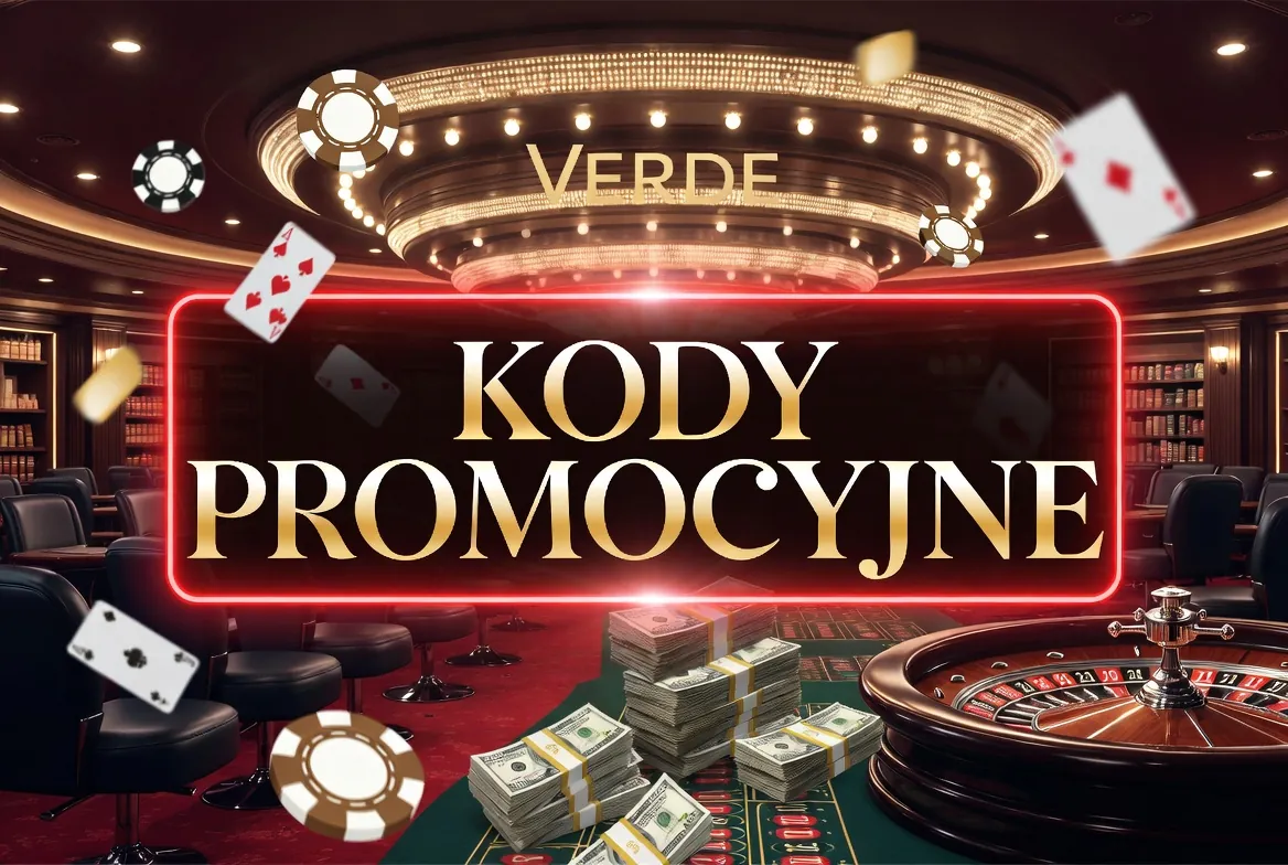 Kod promocyjny Verde Casino — pole na kupon przy rejestracji i w kasie