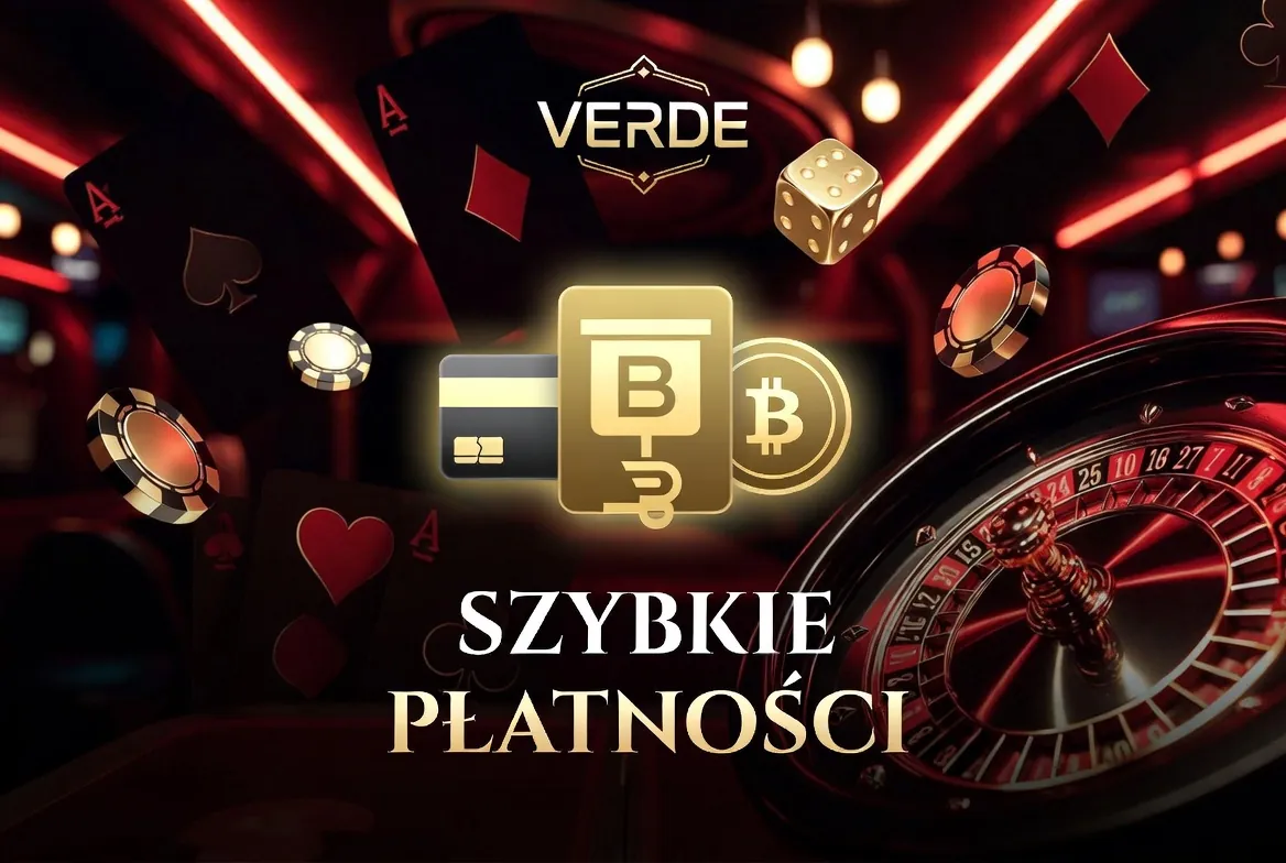 Wypłata Verde Casino — metody płatności i czas realizacji
